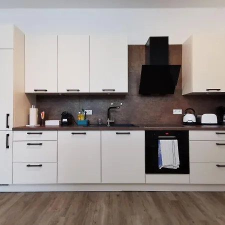 Bohnapartments - Town House Am Stadtpark - Terrasse - Parkplaetze - Wlan 에르푸르트