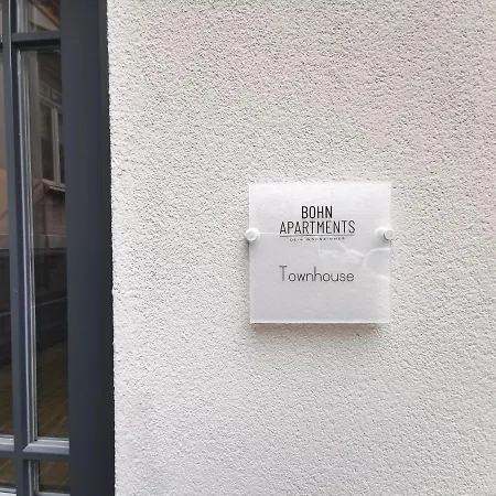 Appartement Bohnapartments - Town House Am Stadtpark - Terrasse - Parkplaetze - Wlan *