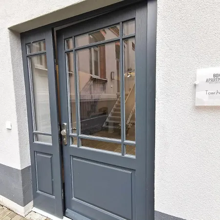 Apartment Bohnapartments - Town House Am Stadtpark - Terrasse - Parkplaetze - Wlan