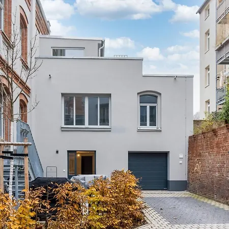 Bohnapartments - Town House Am Stadtpark - Terrasse - Parkplaetze - Wlan Apartment Erfurt