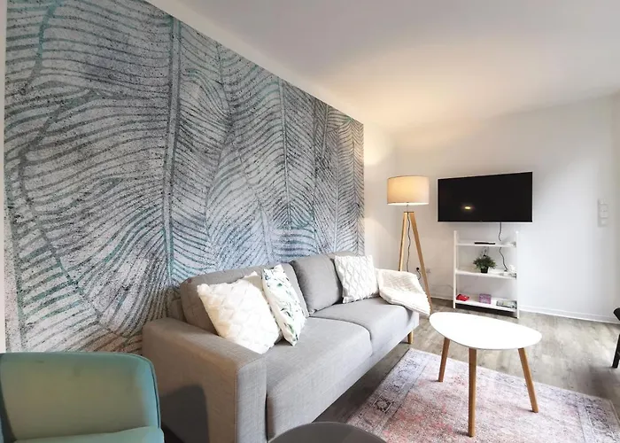 아파트 Bohnapartments - Town House Am Stadtpark - Terrasse - Parkplaetze - Wlan