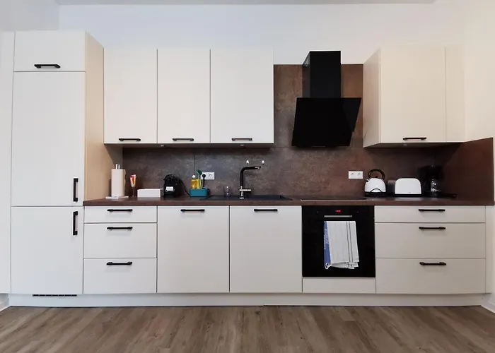 Bohnapartments - Town House Am Stadtpark - Terrasse - Parkplaetze - Wlan 에르푸르트