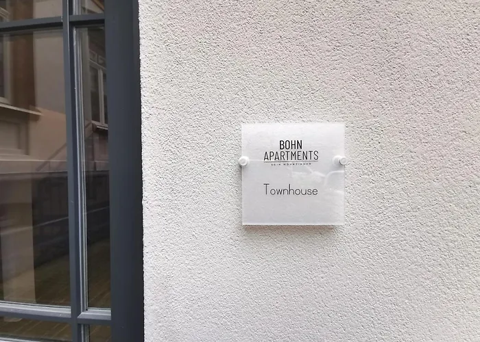 Apartment Bohnapartments - Town House Am Stadtpark - Terrasse - Parkplaetze - Wlan *