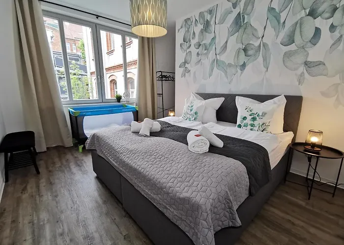 Appartamento Bohnapartments - Town House Am Stadtpark - Terrasse - Parkplaetze - Wlan Erfurt